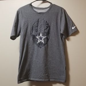 Cowboys Nike Dri-Fit Grey T-Shirt